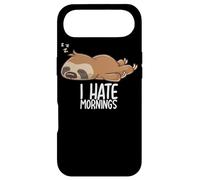 Carcasa para iPhone Air I Hate Mornings Sleeping Sloth Sleep Nap Sloths Late Riser