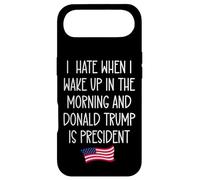 Carcasa para iPhone Air I Hate When I Wake Up in The Morning Donald Trump President
