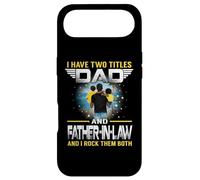 Carcasa para iPhone Air I Have Two Titles Dad and Father In Law Funny For Fathers