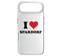 Carcasa para iPhone Air I Heart Spardorf Germany Love German Souvenir Item