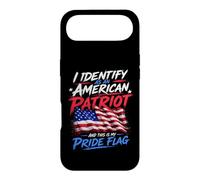 Carcasa para iPhone Air I Identify As An American Patriot and This Is My Pride Flag