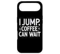 Carcasa para iPhone Air I Jump, Coffee Can Wait - Cita Divertida de Paracaidismo