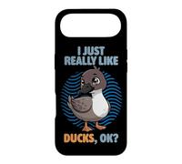 Carcasa para iPhone Air I Just Really Like Ducks Ok Aves acuáticas Animal Hook Bill Duck