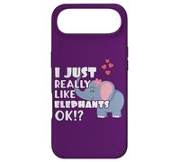 Carcasa para iPhone Air I Just Really Like Elephants Ok? Cute Elephant