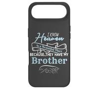 Carcasa para iPhone Air I Know Heaven Is A Beautiful Place They Have My Brother