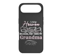 Carcasa para iPhone Air I Know Heaven Is A Beautiful Place They Have My Grandma