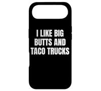 Carcasa para iPhone Air I Like Big Butts Taco Trucks Funny Bold Humor Design