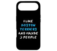 Carcasa para iPhone Air I Like Boston Terriers and Maybe 3 People Boston Terrier