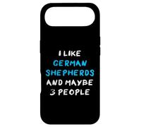 Carcasa para iPhone Air I Like German Shepherds and Maybe 3 People Pastor Alemán