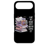 Carcasa para iPhone Air I Like My Books Spicy & My Coffee Icy Cup,Dark Romance Book