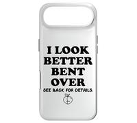 Carcasa para iPhone Air I Look Better Bent Over Book See Back for Details Peach Butt