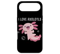 Carcasa para iPhone Air I Love Axolotls - Cute Amphibian Salamander Cartoon Graphic