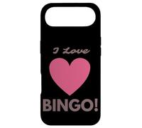 Carcasa para iPhone Air I Love Bingo! Funny Old Lady Costume Men & Women Bingo
