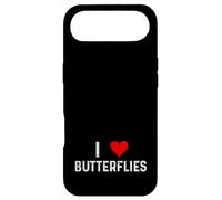 Carcasa para iPhone Air I Love Butterflies - Corazón - Desgastado - Insecto Mariposa