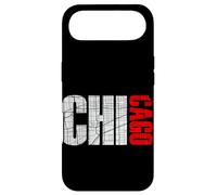 Carcasa para iPhone Air I Love Chicago, Chicago Map Graphic Design tee, Chicago City