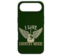Carcasa para iPhone Air I Love Country Music Guitarra Alada Vaquera Vintage Cowboy