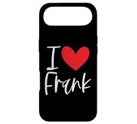 Carcasa para iPhone Air I Love Frank Nombre Personalizado Chica Mujer BFF Amiga Corazón