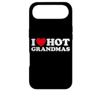 Carcasa para iPhone Air I Love Hot Grandmas Gracioso Abuela Abuela Abuelas Que me follaría Milf Gran Mamá