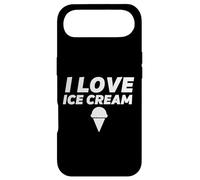 Carcasa para iPhone Air I Love Ice Cream Party Outfit Gelato Vanilla Soft Serve Cono