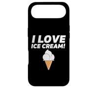 Carcasa para iPhone Air I Love Ice Cream Party Outfit Vanilla Soft Serve Gelato Cone