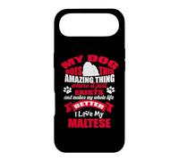 Carcasa para iPhone Air I Love My Maltese Dog Funny Puppy Lover