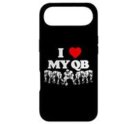 Carcasa para iPhone Air I Love My Quarterback QB Funny Offensive Line Football OL