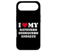 Carcasa para iPhone Air I Love My Ratonero Bodeguero Andaluz Amor Corazón Perro