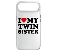 Carcasa para iPhone Air I Love My Twin Sister Matching Birthday Sibling Twins
