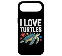 Carcasa para iPhone Air I Love Turtles Sea Creatures Pasión