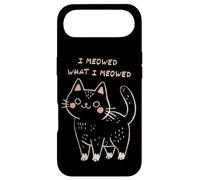 Carcasa para iPhone Air I Meowed What I Meowed Cute Cat