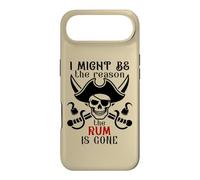 Carcasa para iPhone Air I Might Be The Reason The Rum is Gone Pirate Drinking Funny