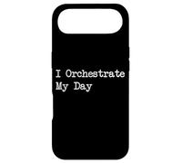 Carcasa para iPhone Air I Orchestrate My Day Citas Músicas Divertidas