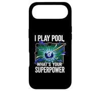 Carcasa para iPhone Air I Play Pool What's Your Superpower 8 Ball Billiards Player