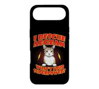 Carcasa para iPhone Air I Rescue Aegean Cat What's Your Superpower Funny Cats Lover