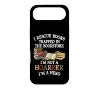 Carcasa para iPhone Air I Rescue Book Trapped In The Bookstore I'm Not A Hoarder