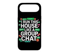 Carcasa para iPhone Air I Run This House Like A Group Chat