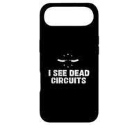 Carcasa para iPhone Air I See Dead Circuits Funny Ingeniería Eléctrica para Linieros