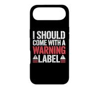Carcasa para iPhone Air I Should Come with A Warning Label Funny