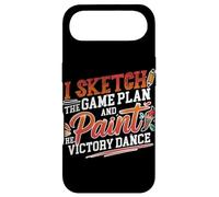 Carcasa para iPhone Air I Sketch The Game Plan and Paint The Victory Dance