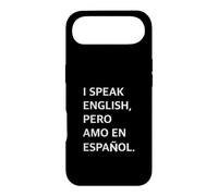 Carcasa para iPhone Air I Speak English Pero Amo en Español Spanish Love