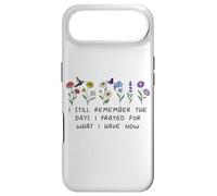 Carcasa para iPhone Air I Still Remember The Days I Prayed Sign,Christian Prayer Mom