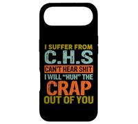 Carcasa para iPhone Air I Suffer from C.H.S I Can't Hear Shit Funny Humour Novelty
