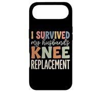 Carcasa para iPhone Air I Survived My Husbands Knee Replacement Cirugia Articular
