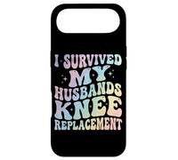 Carcasa para iPhone Air I Survived My Husbands Knee Replacement Cirugia Articular