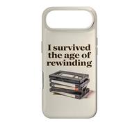 Carcasa para iPhone Air I Survived The Age of Rewinding: Funny Retro Cassette Humor