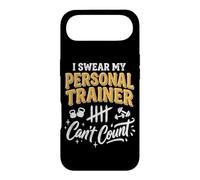 Carcasa para iPhone Air I Swear My Personal Trainer Can't Count Divertido