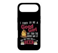 Carcasa para iPhone Air I Tried To Be A Good Girl But Then The Bonfire Was Lit Beer
