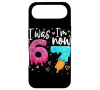 Carcasa para iPhone Air I Was 6 Now I'm 7 Years Old Birthday Six Seven Kids Party