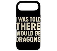 Carcasa para iPhone Air I Was Told There Would Be Dragons Frase Dragón Fantasía