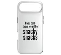 Carcasa para iPhone Air I Was Told There Would Be Snacky Snacks Funny Comfort Food